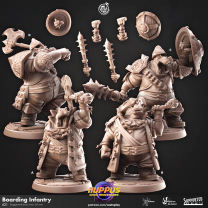 Giff Fighter Miniature