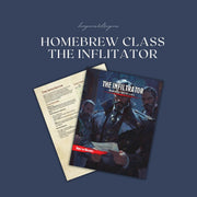 The Infiltrator Homebrew Class Guide - digital download preview