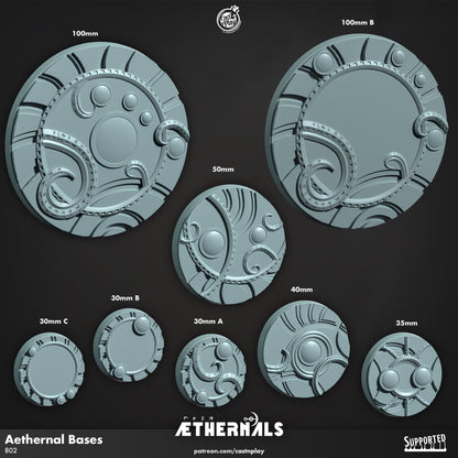 Aethernals Miniature Bases