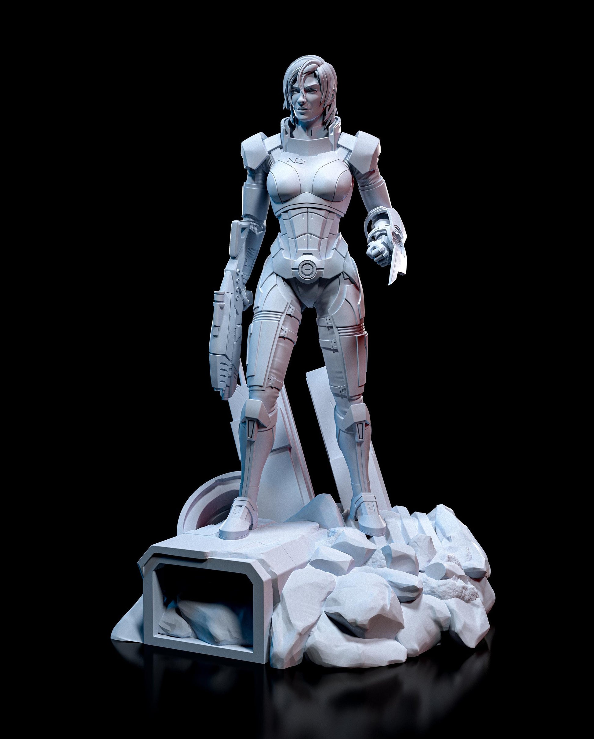 Commander Shepard Figure - Mass Effect - Alternate view 3