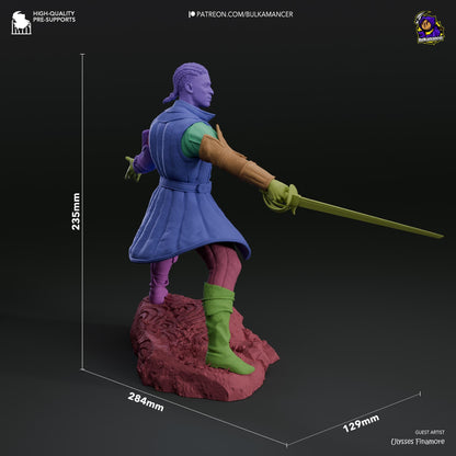 Wyll Figure - Baldur's Gate 3 - Alternate view 8