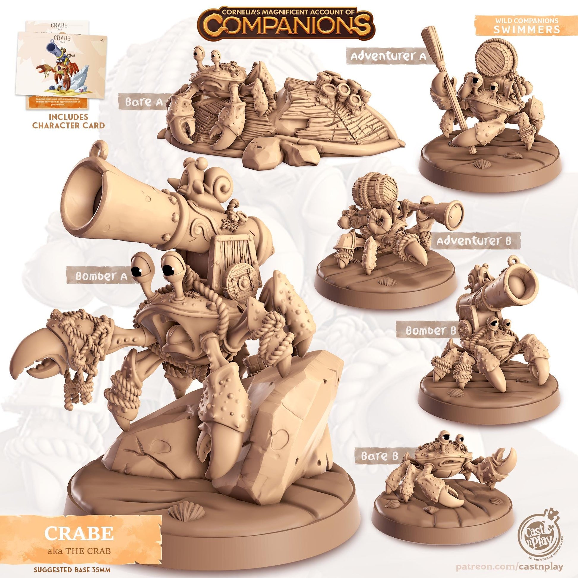 Crab Animal Companion Miniature