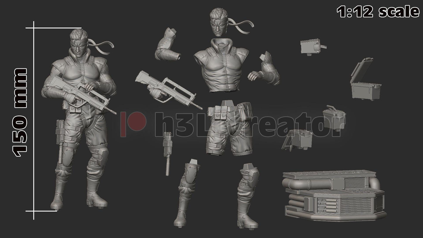 Solid Snake Metal Gear Solid Figure - Alternate view 7
