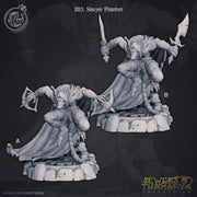Ratfolk Rogue Miniature - resin tabletop miniature front view