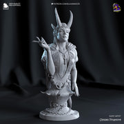 Mizora Bust - Baldur's Gate 3 - resin tabletop miniature front view