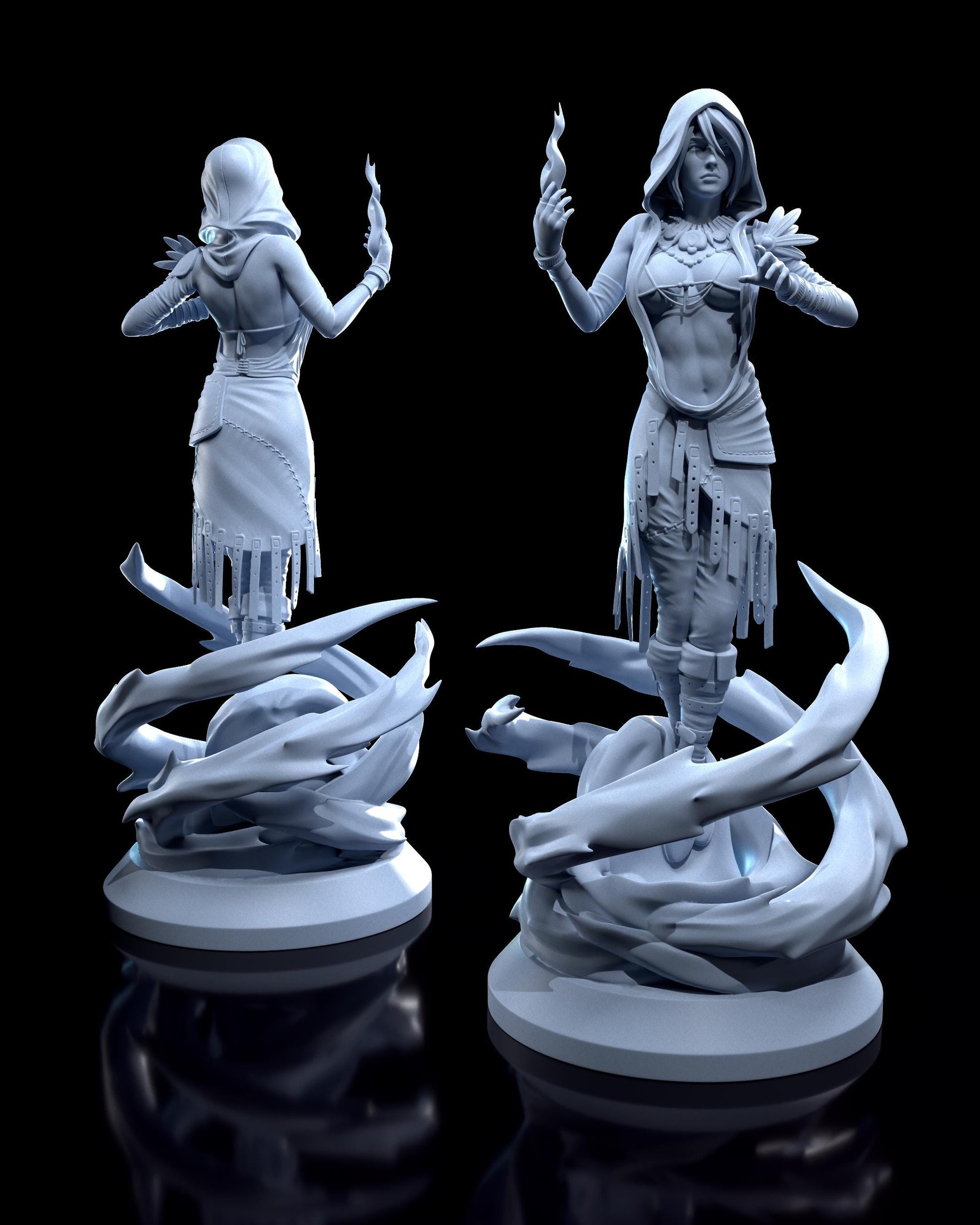 Morrigan Figure - Mass Effect - Alternate view 2