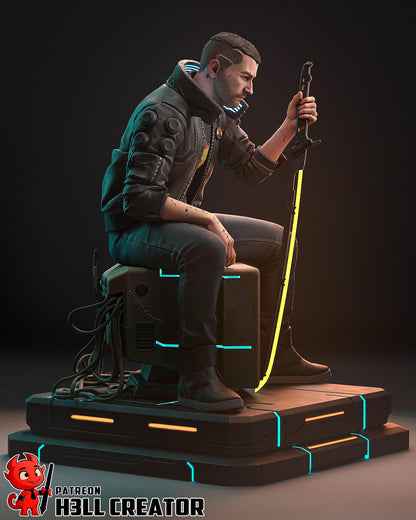Male V Figure - Cyberpunk 2077 - Alternate view 2
