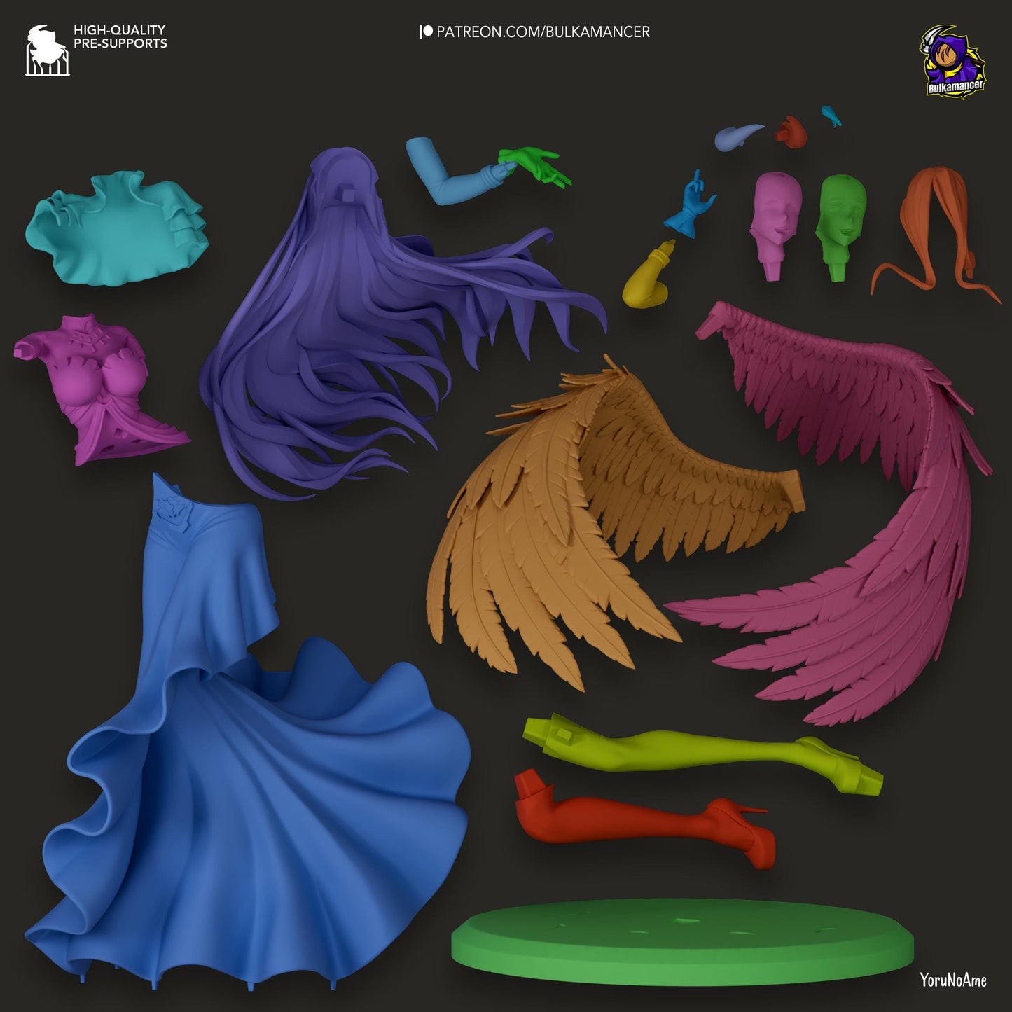 Albedo Resin Figurine | Overlord | FAN Made