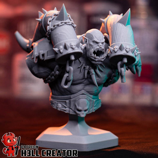 Garrosh Hellscream Bust - World of Warcraft - Alternate view 2