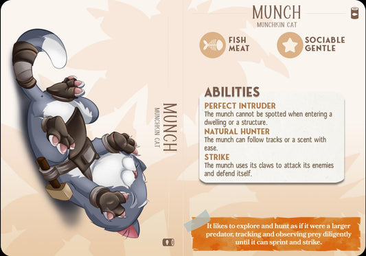 Munchkin Cat Animal Companion Miniature - Alternate view 2