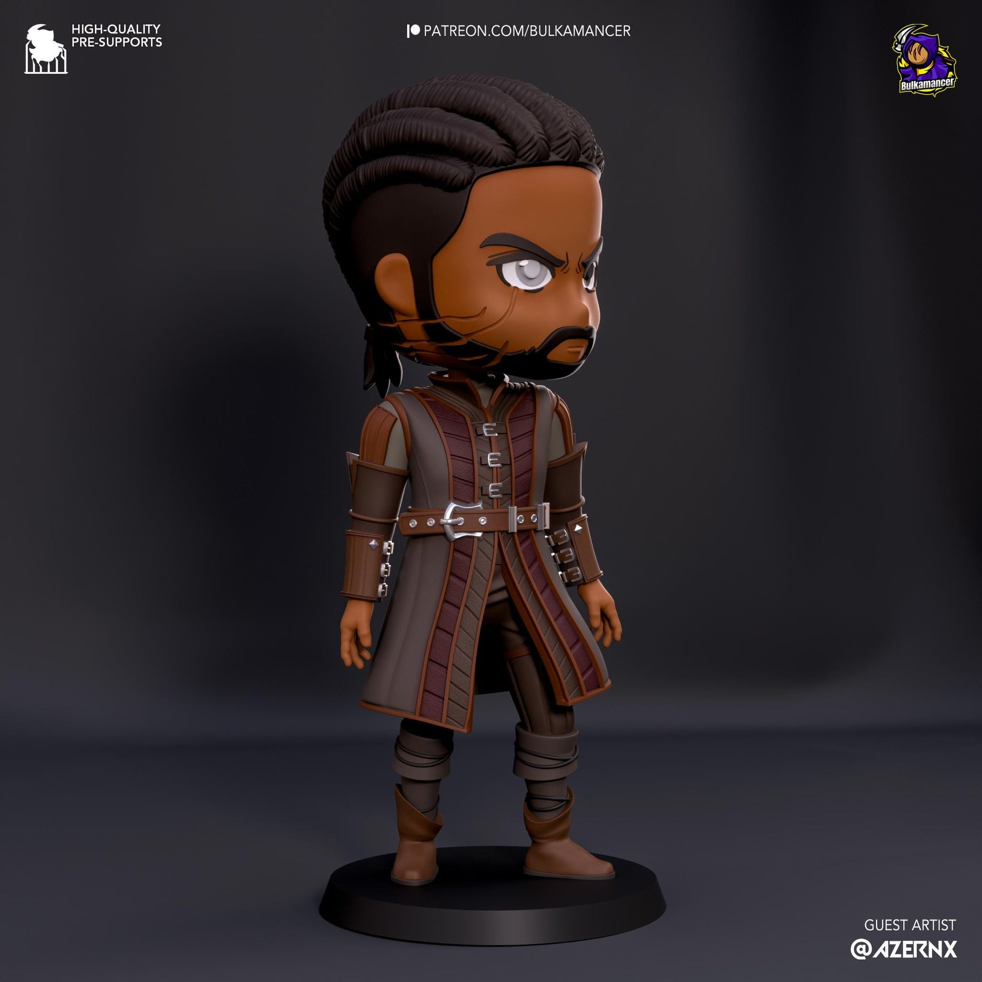 Wyll Chibi Figure - Baldur's Gate 3 - Alternate view 2