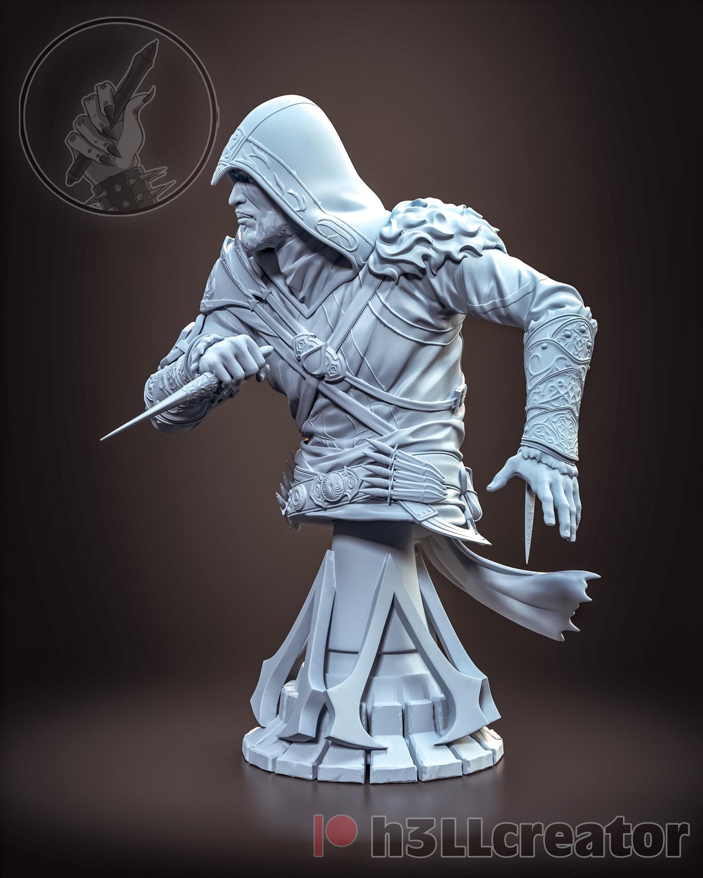 Ezio Auditore Assassin's Creed Bust - Alternate view 2