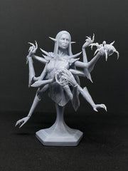 Lolth Bust - Baldur's Gate 3 - resin tabletop miniature front view
