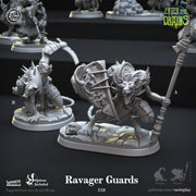 Ratfolk Miniature - resin tabletop miniature front view