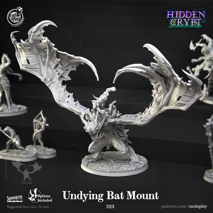 Undead Bat Mount Miniature