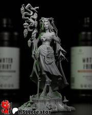 Fearne Figure - resin tabletop miniature front view