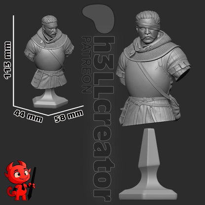 Jan Zizka Bust - Kingdom Come: Deliverance 2 - Alternate view 4