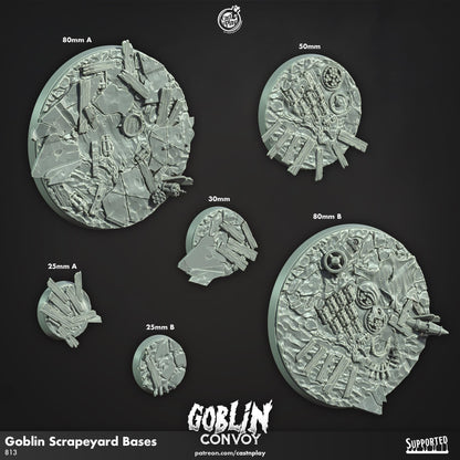 Goblin Convoy Miniature Bases