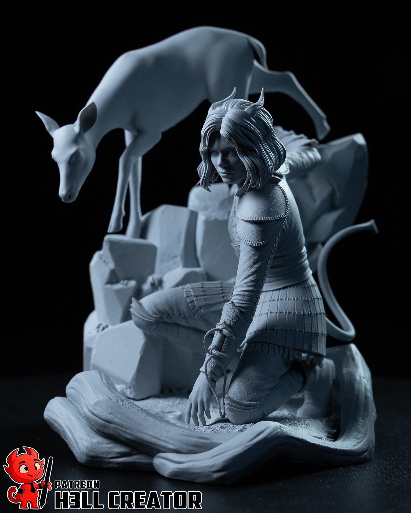 Doric Resin Figurine I Dungeons & Dragons I FAN Made