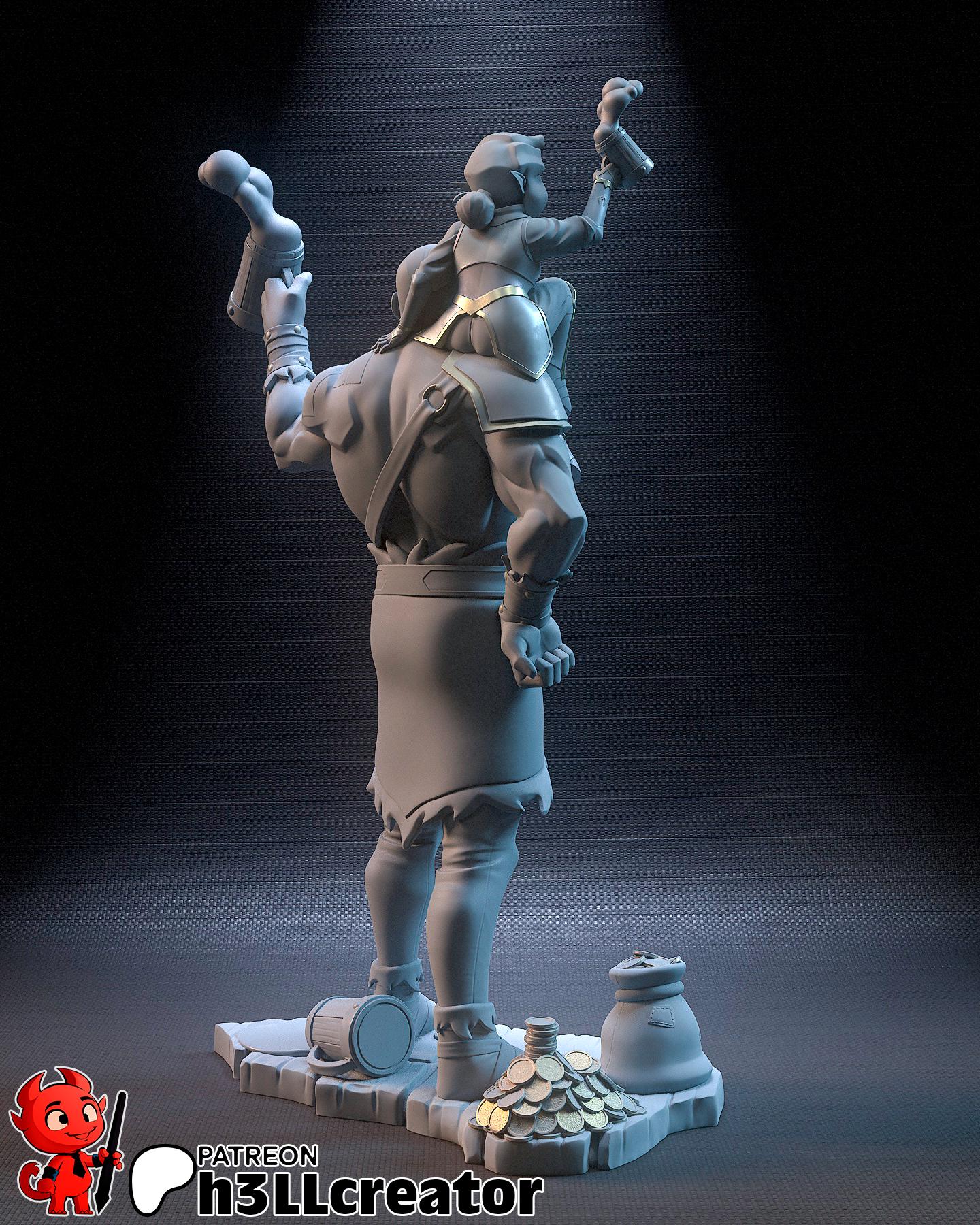Grog and Pike The Legend of Vox Machina Figure - Alternate view 6