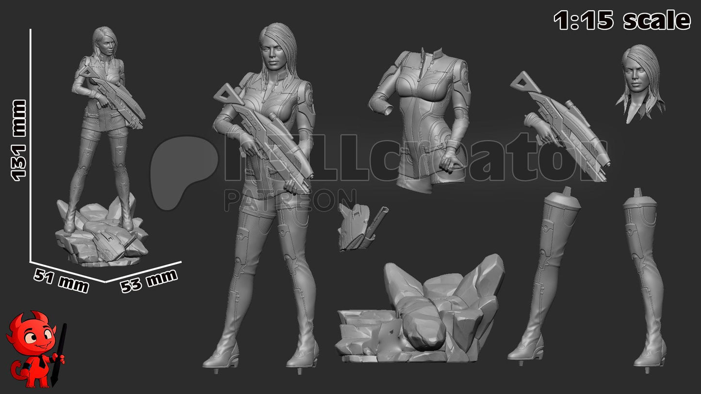 Ashley Williams Figure - Mass Effect - Alternate view 5