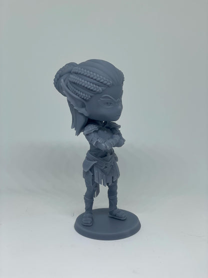 Lae'zel Chibi Figure - Baldur's Gate 3 - Alternate view 6
