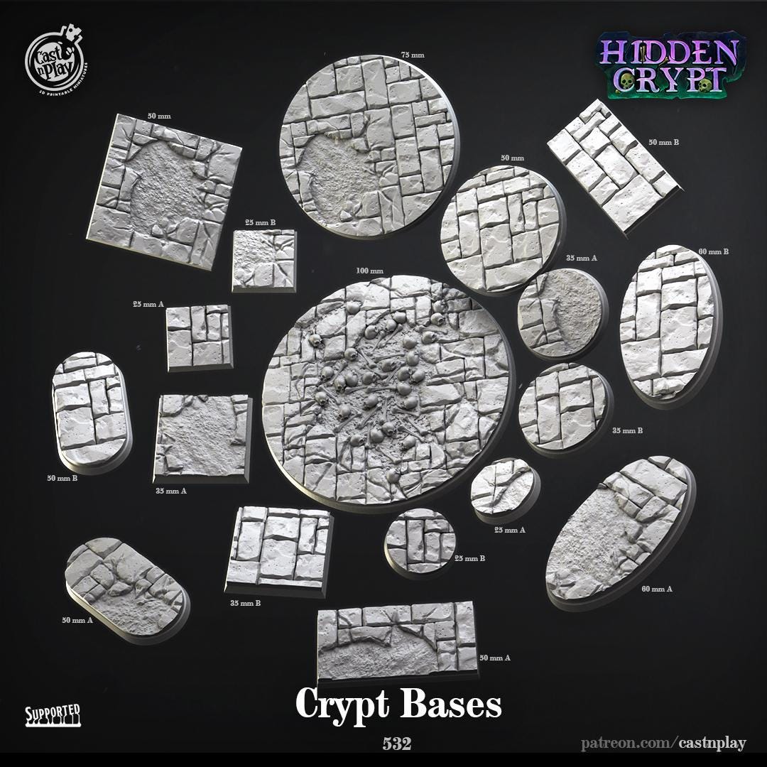 Hidden Crypt Bases Set