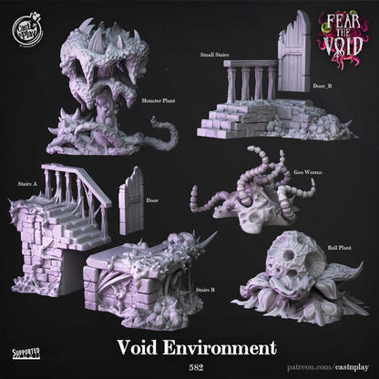 Fear the Void Void Dungeon Terrain Set