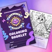 Coloring Booklet - digital download preview