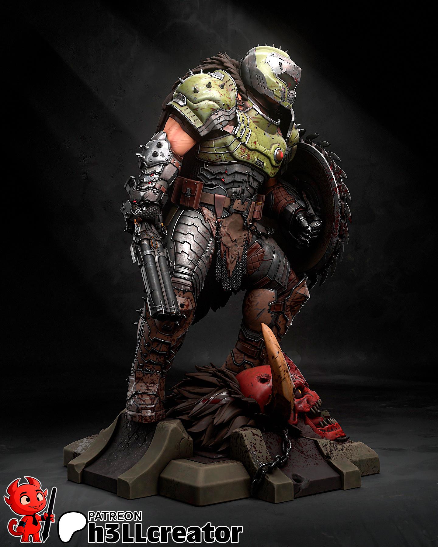 Doomguy Figure - Alternate view 3