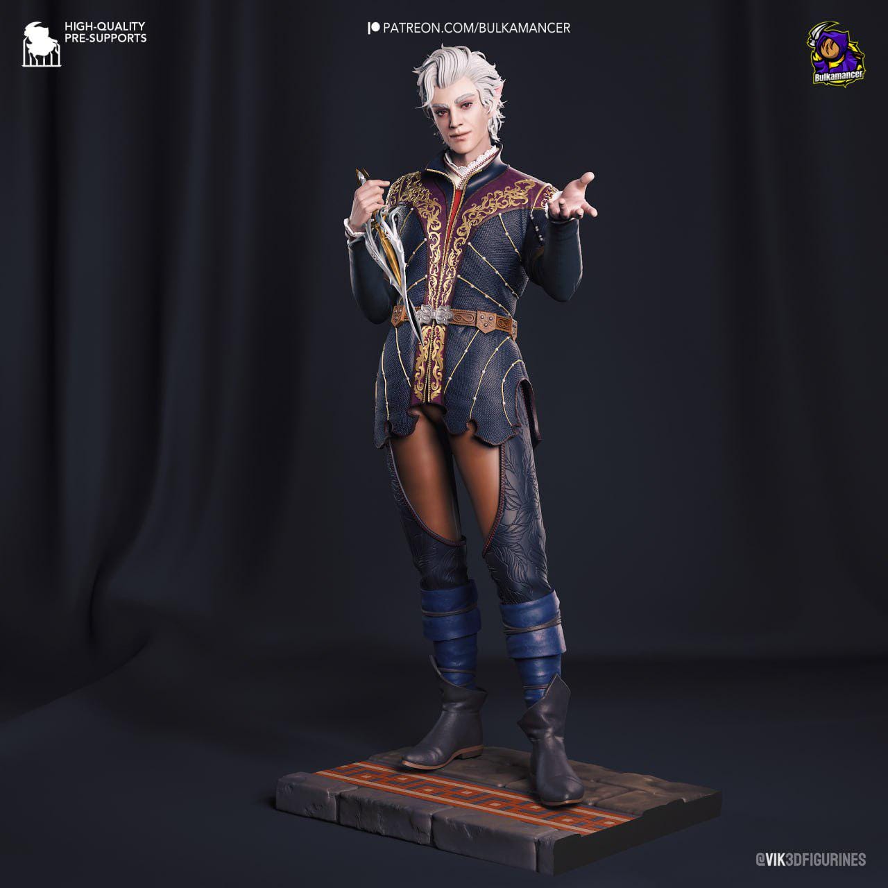 Astarion Figure - Baldur's Gate 3 - Alternate view 2
