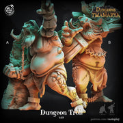 Troll Miniature - resin tabletop miniature front view