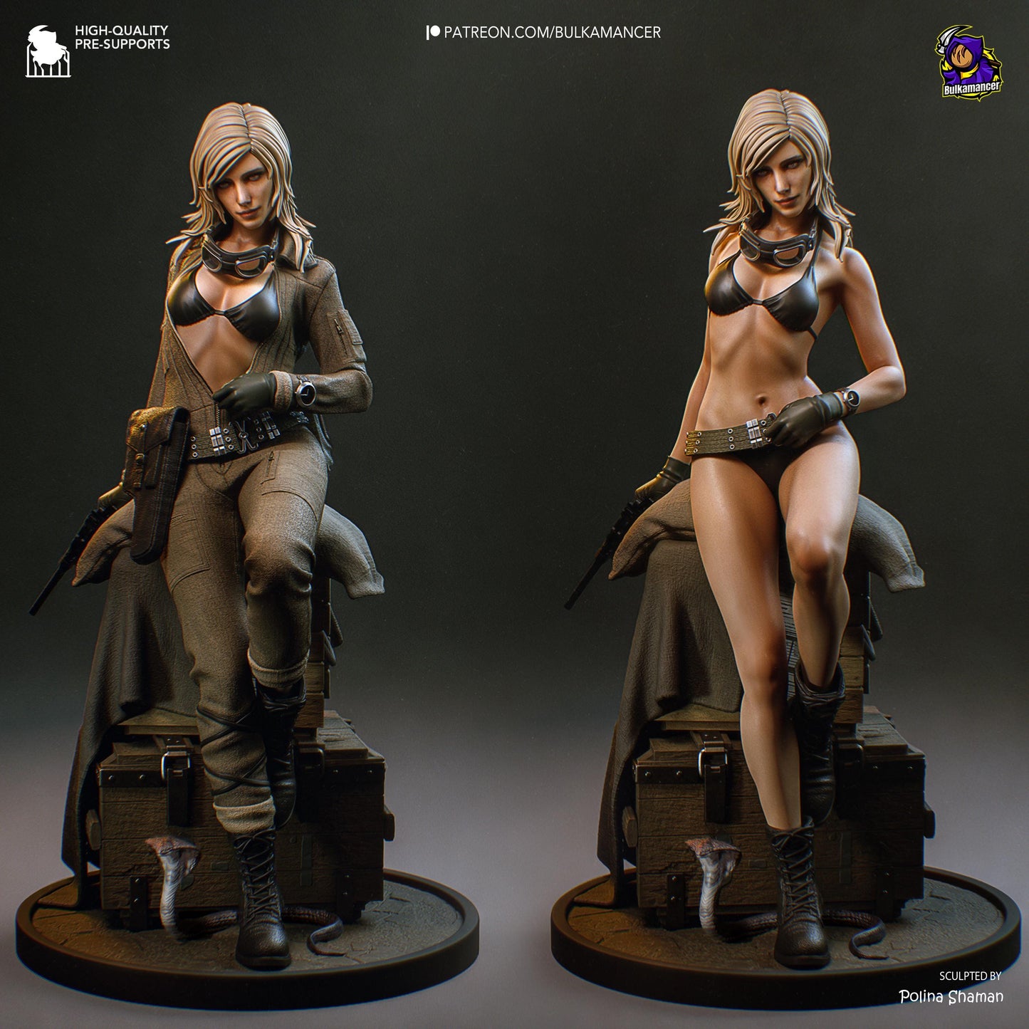 EVA Metal Gear Solid Delta Snake Eater Figure - Alternate view 4