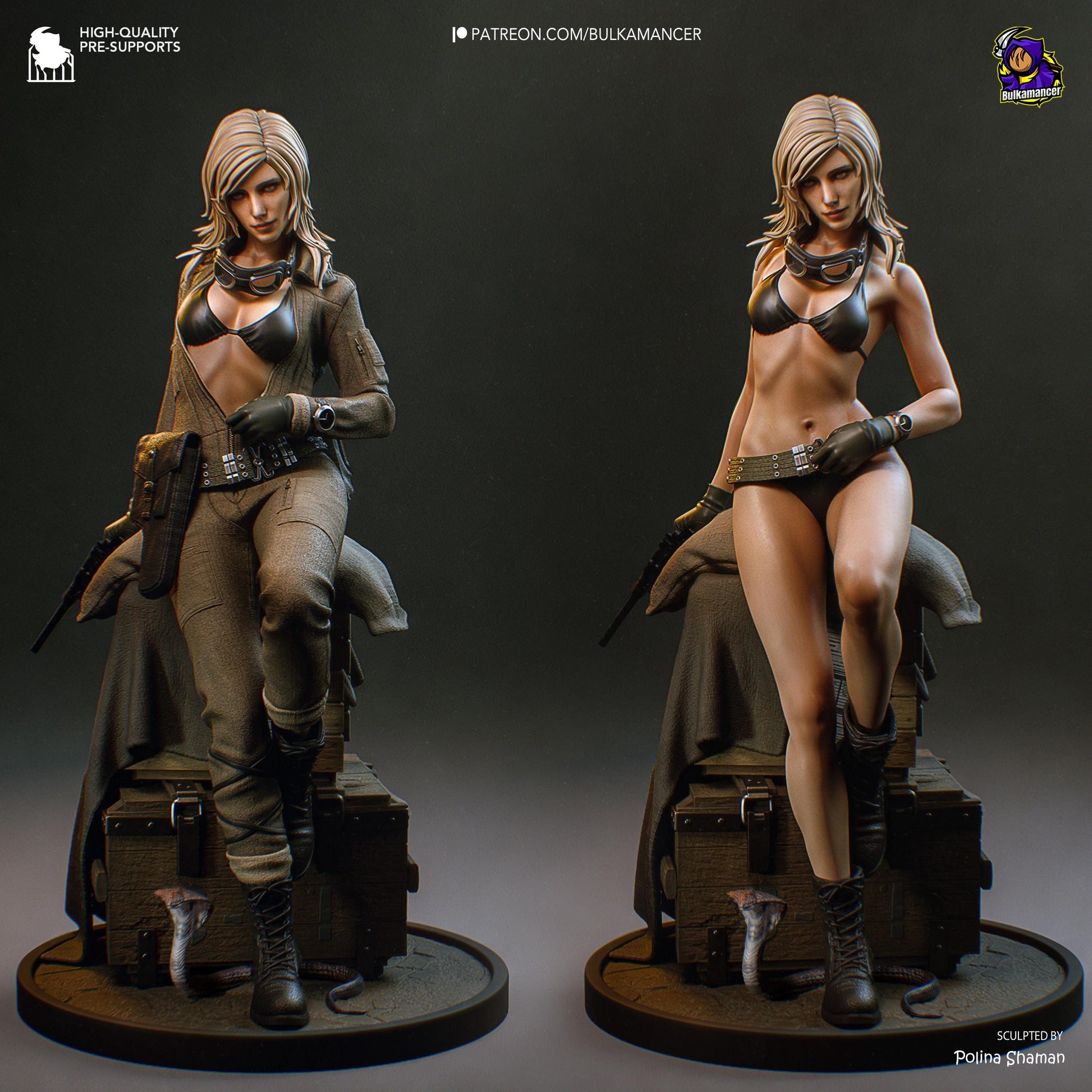 EVA Metal Gear Solid Delta Snake Eater Figure - Alternate view 4