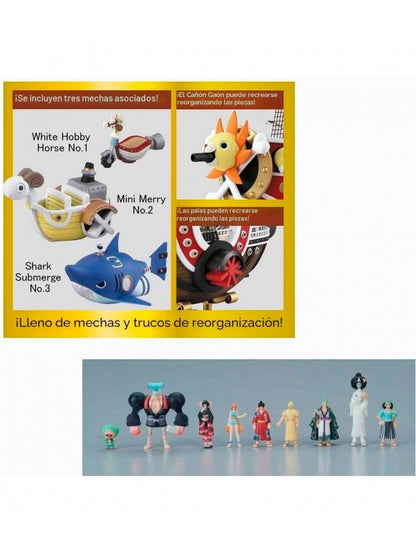 Bandai Grand Ship Collection Thousand Sunny Model Kit - official alternate product image 2