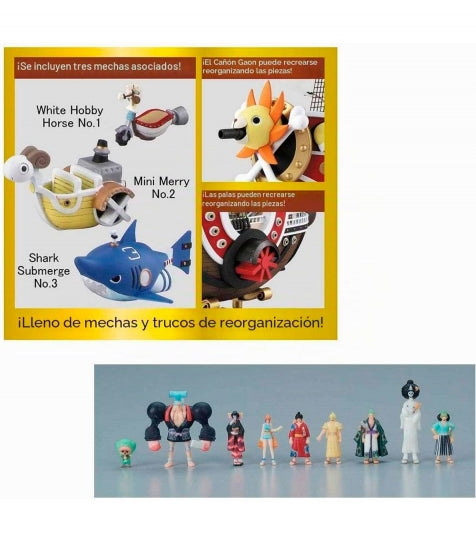 Bandai Grand Ship Collection Thousand Sunny Model Kit - official alternate product image 3