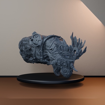 Blessed Claw of Ziskal Bust Fantasy Bust - Blessed Claw of Ziskal Bust - front right three-quarter view