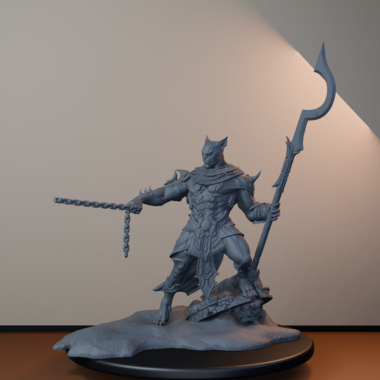 Sons Of Sekhmet Egyptian Fantasy Miniatures - Son of Sekhmet Pose 01 - hero view