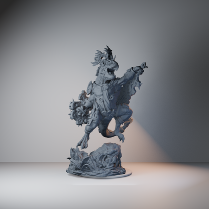 Blessed Claws of Ziskal Fantasy Miniatures - Blessed Claw of Ziskal Pose 02 Armor - hero view