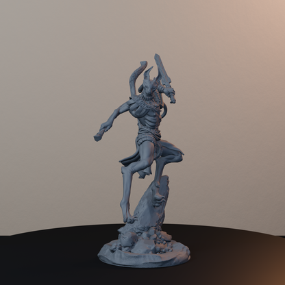 Mau Egyptian Fantasy Miniatures - Mau Pose 03 - hero view