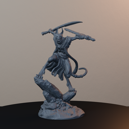 Mau Egyptian Fantasy Miniatures - Mau Pose 01 - hero view