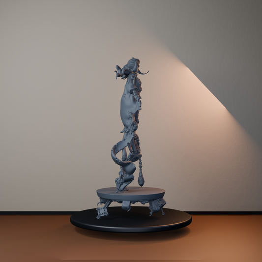 Baron's Mistresses Fantasy Miniatures - Baron's Mistress Pose 01 - hero view