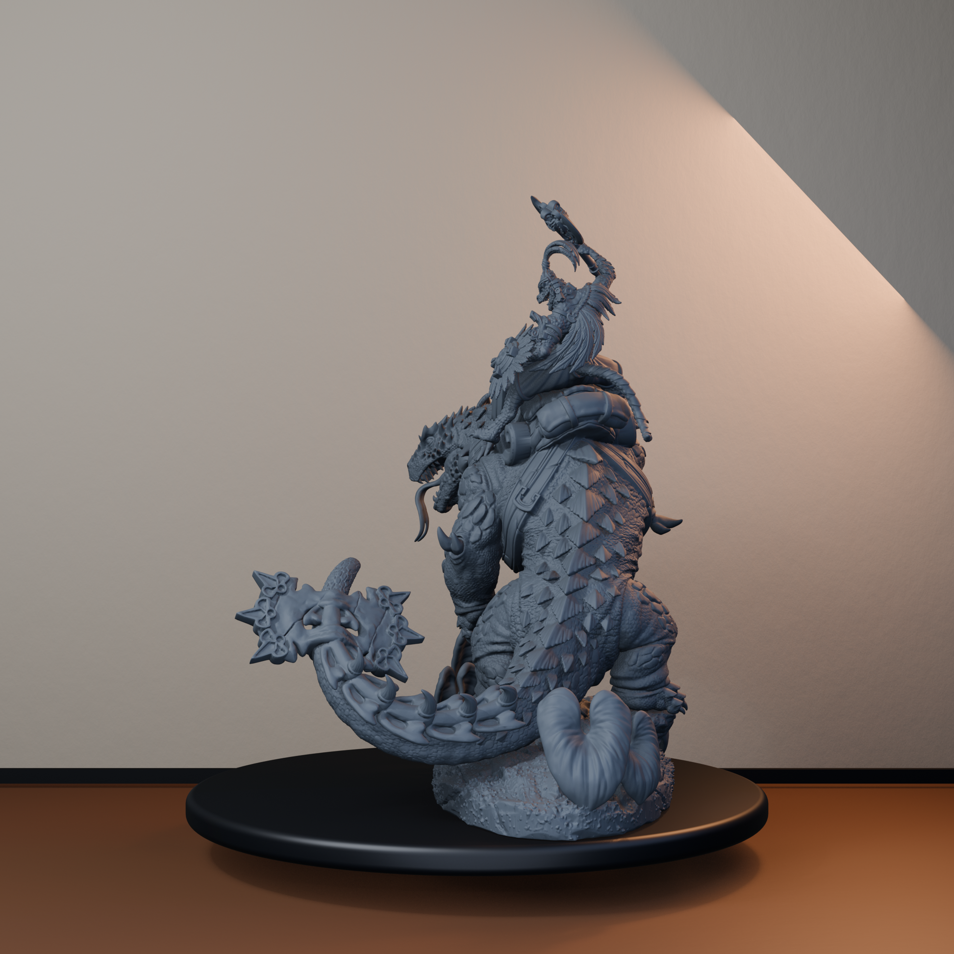 Mato Riders Fantasy Miniatures - Mato Rider Pose 04 - hero view