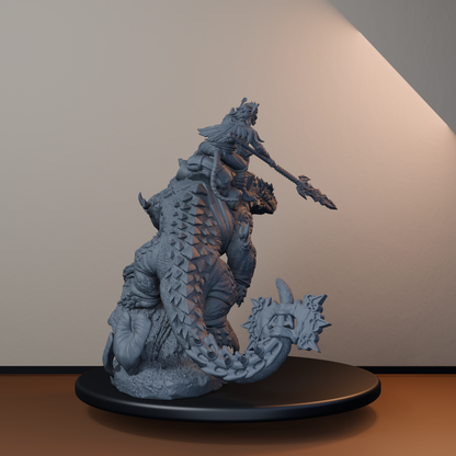 Mato Riders Fantasy Miniatures - Mato Rider Pose 02 - hero view