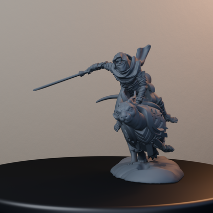 Salahari Riders Egyptian Fantasy Miniatures - Salahari Rider Pose 02 - hero view
