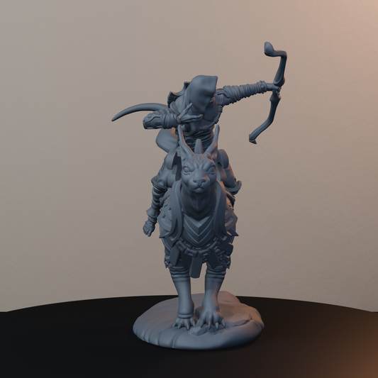 Salahari Riders Egyptian Fantasy Miniatures - Salahari Rider Pose 01 - hero view