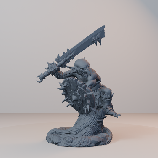 Pokeys Orc Miniatures - Pokeys Pose 02 - hero view