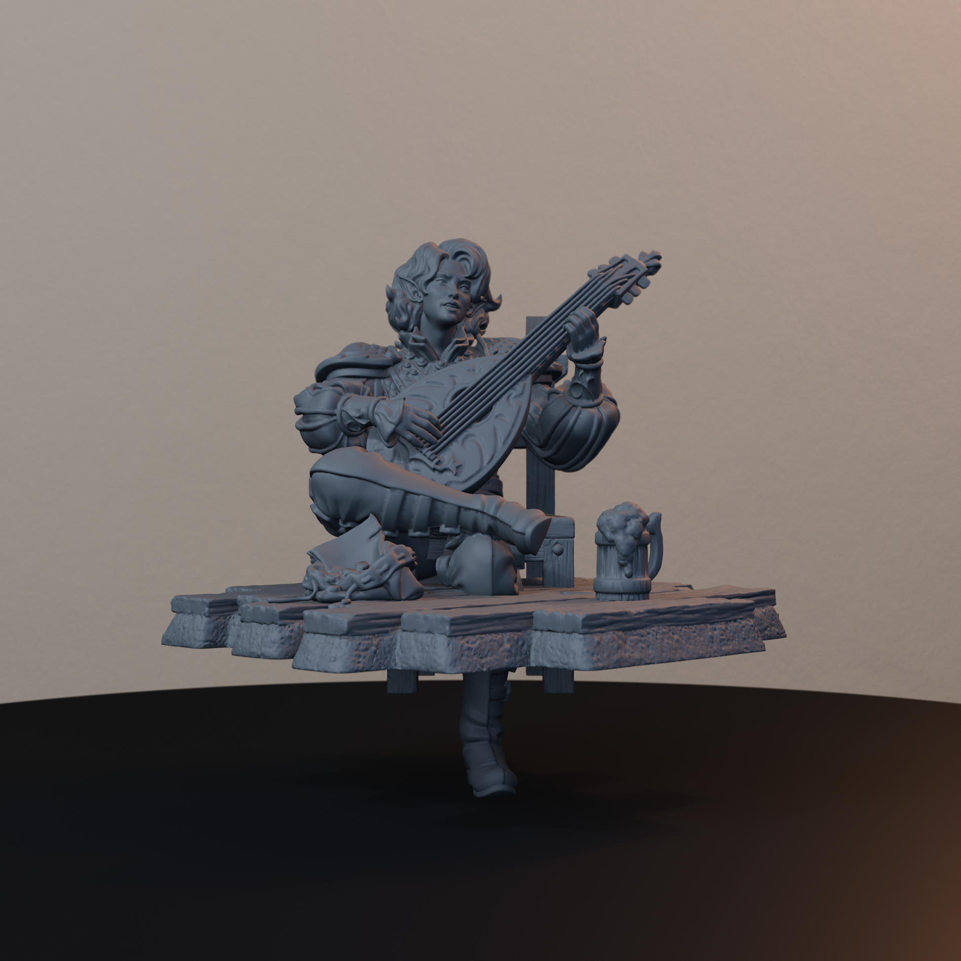 Lysandir Starwhisper Orc Miniatures - Lysandir Starwhisper - hero view