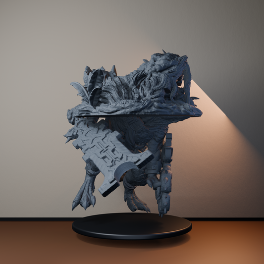Blessed Claws of Ziskal Fantasy Miniatures - Blessed Claw of Ziskal Pose 01 Armor - hero view