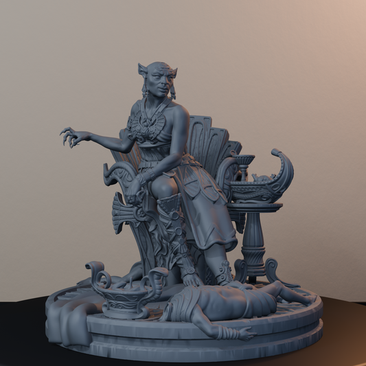 Daughters Of Sekhmet Egyptian Fantasy Miniatures - Daughters of Sekhmet Pose 01 - hero view